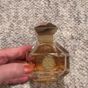Tory Burch 3/4 filled Love Relentlessly Gold Bottle hard to find